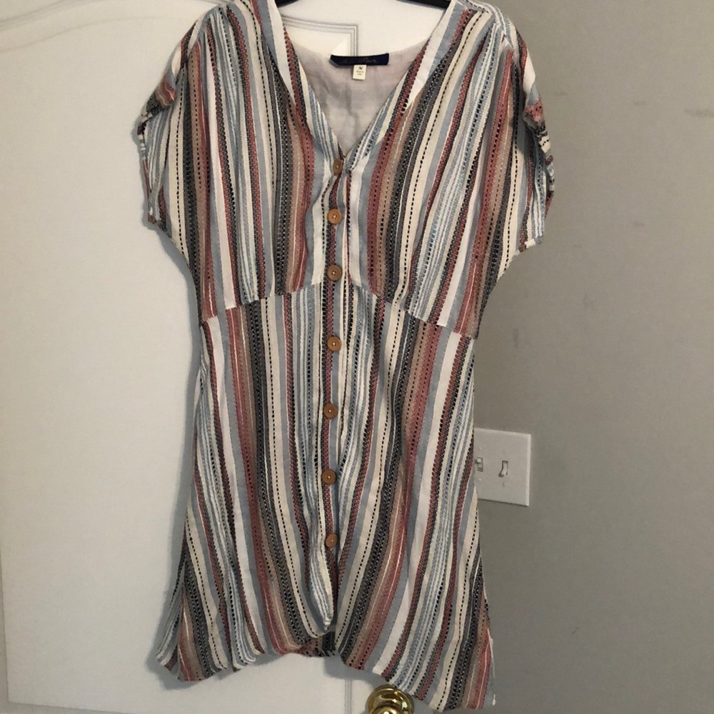 Button front dress